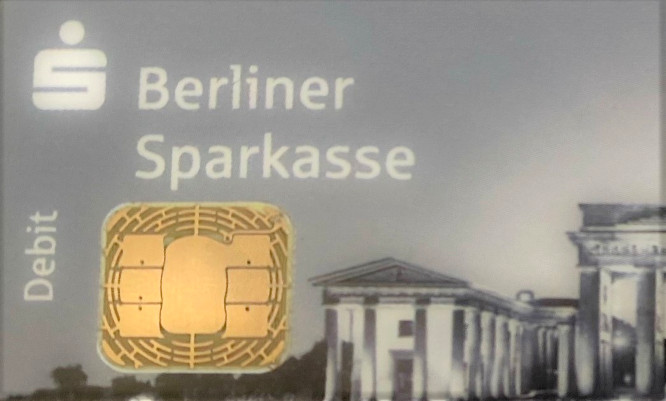 Geldkarte der Berliner Sparkasse
